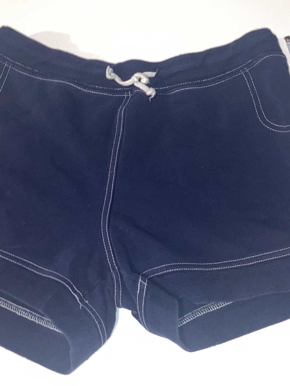 Route 66 Casual Contrast Stitch Stretch Shorts Small